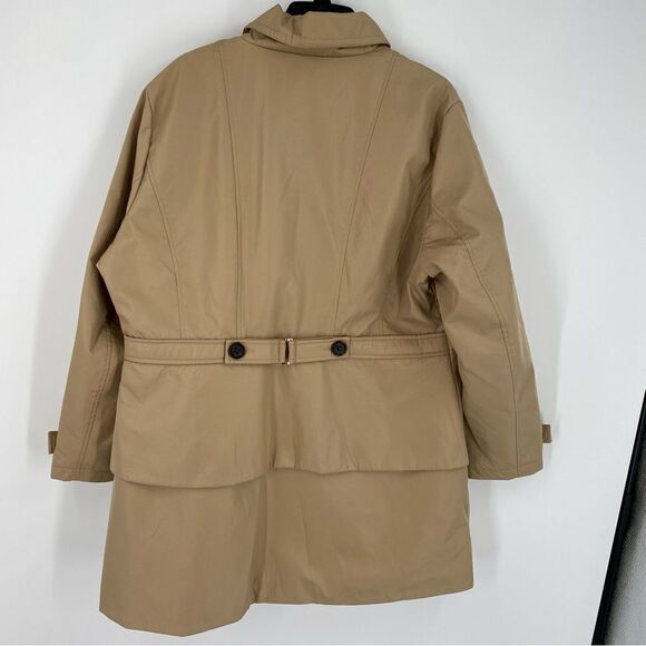 Celcius Premium Women’s Camel Color Button Front Parka Jacket size 1X - Picture 3 of 3